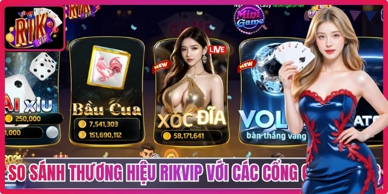 RIKVIP kambola.co.in | Link Tải RIK VIP Cổng Game Bài Tháng 09/2026 50 So sánh thương hiệu Rikvip với các cổng game khác