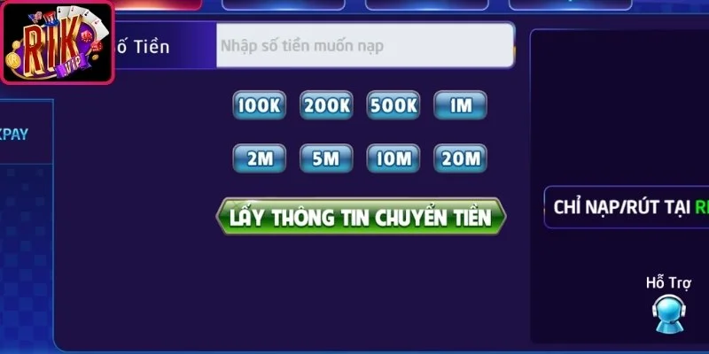 Nạp Tiền Rikvip Thông Qua Các Phương Thức Mới Nhất 2026 1 Thanh toán qua NicePay